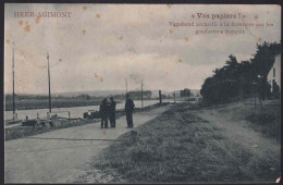 +++ CPA - HEER AGIMONT - Vagabond Accueilli  à La Frontière Par Les Gendarmes Français - 1909   // - Hastière