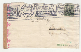 Slovakia WWII Letter Cover Posted 1942 To Wien B230510 - Cartas & Documentos