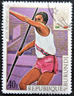 Burundi 1968 Olympic Games, Mexico   Stampworld N° 454 - Gebraucht