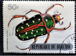 Burundi 1970 Beetles   Stampworld N° 554 - Gebruikt