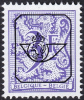 BELGIQUE, 1986-87, PRE804P7a Gomme Grise ** - Sobreimpresos 1951-80 (Chifras Sobre El Leon)