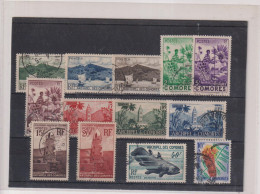 COMORES-LOT TP N° 1/11-/13/16- OB- TB1950 - Used Stamps