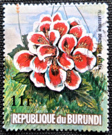Burundi  1973 Flowers Stampworld N° 996 - Usados