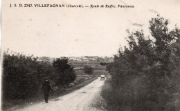VILLEFAGNAN ROUTE DE RUFFEC PANORAMA TBE - Villefagnan