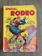 Bd  Spécial RODEO  N° 2  LUG   20/06/1962  TEX WILLER - Lug & Semic