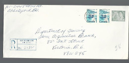 58201) Canada Registered New Westminster Sub 30 Postmark Cancel 1974 - Recomendados