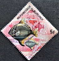 Burundi  1974 Fish  Stampworld N° 1056 - Gebraucht