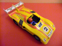 SCALEXTRIC EXIN // RENAULT ALPINE 2000 TURBO AMARILLO // PILOTO J. P. JABOVILLE - Autocircuits