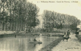 VILLENOY-MEAUX  =  Canal De L'Ourcq  L'écluse     4981 - Villenoy