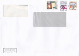 CHRISTMAS, BREDA CATHEDRAL, FINE STAMPS ON COVER, 2020, NETHERLANDS - Storia Postale