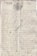 Zwijndrecht - Notarisakte - 1770  (V2538) - Manuscrits