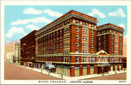 Illinois Decatur Hotel Orlando Curteich - Otros & Sin Clasificación