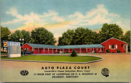 Kentucky Prospect Auto Plaza Court Curteich - Andere & Zonder Classificatie