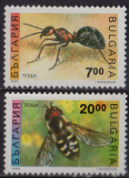 BULGARIE - Abeille Et Fourmi - Abeilles