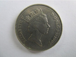 GRANDE BRETAGNE - 10 Pence 1992 - Elizabeth II - 10 Pence & 10 New Pence