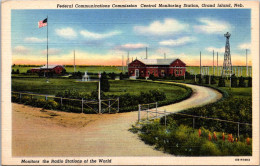 Nebraska Grand Island Federal Communications Commission Central Monitoring Station 1946 Curteich - Grand Island