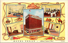 Texas Fort Worth Hotel Texas Curteich - Fort Worth