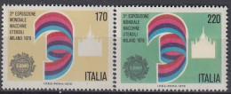 ITALY 1665-1666,unused - Usines & Industries