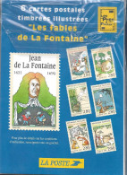 EP FRANCE 1995 - YT 2958/63 - Lot 6 Cartes Postales  LES FABLES DE LA FONTAINE - Lots Et Collections : Entiers Et PAP