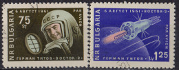 BULGARIE - Second Cosmonaute Herman Stepanovitch - Airmail