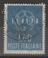 1959 - ITALIA / ITALY - EUROPA CEPT. USATO - 1959