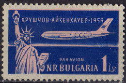 BULGARIE - Voyage Du Président Khrouchtchev Aux États Unis - Posta Aerea