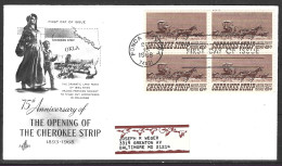 USA. N°863 De 1968 Sur Enveloppe 1er Jour. Attelage. - Diligences