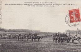 Souvenir Des Manoeuvres 1908 Dans Les Plaines D'Hallouville-Bellefosse - Allouville-Bellefosse