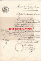 37- FERRIERE LARCON-CERTIFICAT BONNE VIE ET MOEURS-MAIRIE MAIRE ONDET -1896-PIVOT LOUIS RAIMOND--LA CELLE GUENAND - Documents Historiques