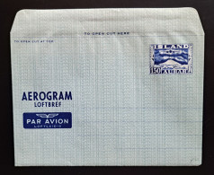 Island AEROGRAMM LOFTBEF 150 Aurar - Ungebraucht - Airmail