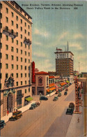 Arizona Tucson Stone Avenue Showing Pioneer Hotel With Valley Bank In The Distance - Tucson