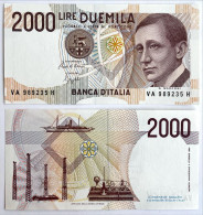 Italy 2.000 2000 Lire 1990 P#115 UNC - 2000 Lire