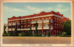 Arkansas Brinkley Hotel Rusher 1950 Curteich - Autres & Non Classés