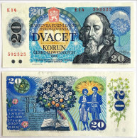 Czechoslovakia 20 Korun 1988 P#95 UNC - Tchécoslovaquie