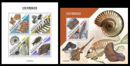 Guinea  2022 Fossils. (302) OFFICIAL ISSUE - Fósiles
