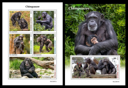 Sierra Leone  2022 Chimpanzee. (653) OFFICIAL ISSUE - Schimpansen