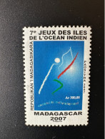 Madagascar Madagaskar 2007 Mi. 2648 7e Jeux Des îles De L'océan Indien Ensemble Naturellement - Madagascar (1960-...)
