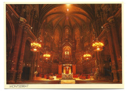 MONASTIR DE MONTSERRAT, INTERIOR.-  BARCELONA.- ( CATALUNYA ) - Luoghi Santi