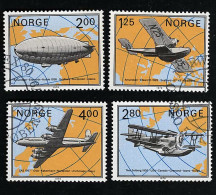 1979 Norwex 80 Michel NO 799 - 802 Stamp Number NO 753a - 753d Yvert Et Tellier NO 761 - 764 - Oblitérés