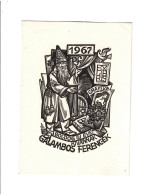 PF.75mmx100mm. Prof. Jaroslav Vodrážka. - Bookplates