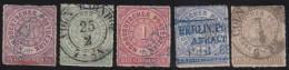 Nord    -     Michel   -   5 Marken      -    O    -     Gestempelt - Used