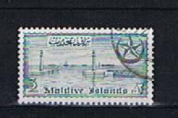 Maldives, Malediven 1956: Michel 32 Used, Gestempelt - Maldivas (...-1965)