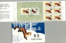 6698 - CHINA - MH SB6 1981 Gestempelt - 1806D (4), 1806C (3), 1807C - Used Booklet - Gebraucht