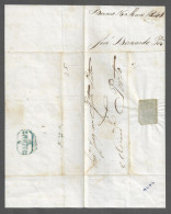 PORTUGAL LETTER 1848 - PORTO (PLB4#38) - ...-1853 Voorfilatelie