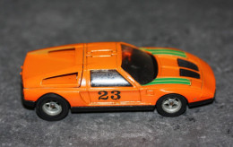 Rare ! Mercedes Benz C 111 Capot Arrière Ouvrant - 1/43 Solido - Version "23" Avec Bandes Vertes Sur Capot Avant - Solido