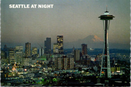 (3 Q 55) USA - Seattle (at  Night) Neddles - Seattle