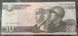 BANKNOTE COMMEMORATIVE NORTH KOREA 10 WON - P#CS10 - UNC - 2012 - Corée Du Nord