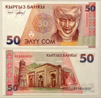 Kyrgyzstan 50 Som 1994 P#11 UNC - Kirghizistan