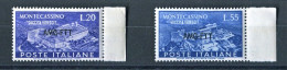 TRIESTE A 1951 ABBAZIA MONTECASSINO ** MNH - Nuovi