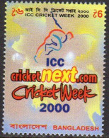 Bangladesh 2000 ICC Cricket Week 1v MNH Bangladesh Map Cricketnext.com Web Page Address - Cricket